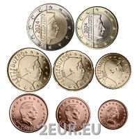 Luxembourg Coffret Euro UNC 2024 Luxembourg Coffret Euro UNC 2024