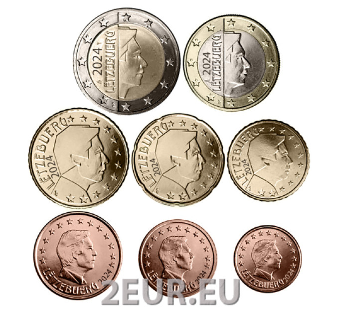 Luxembourg Coffret Euro UNC 2024