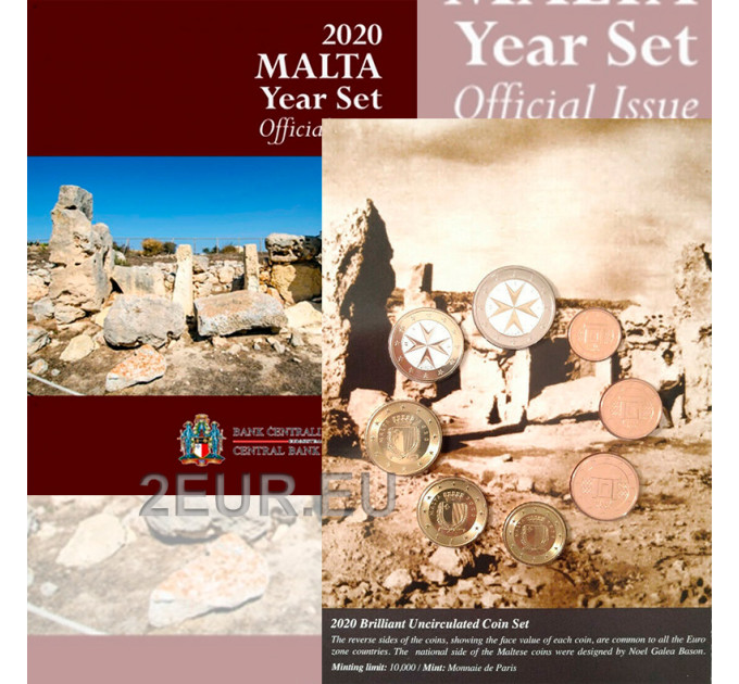 Malte Coffret Euro BU 2020 - Temples de Skorba