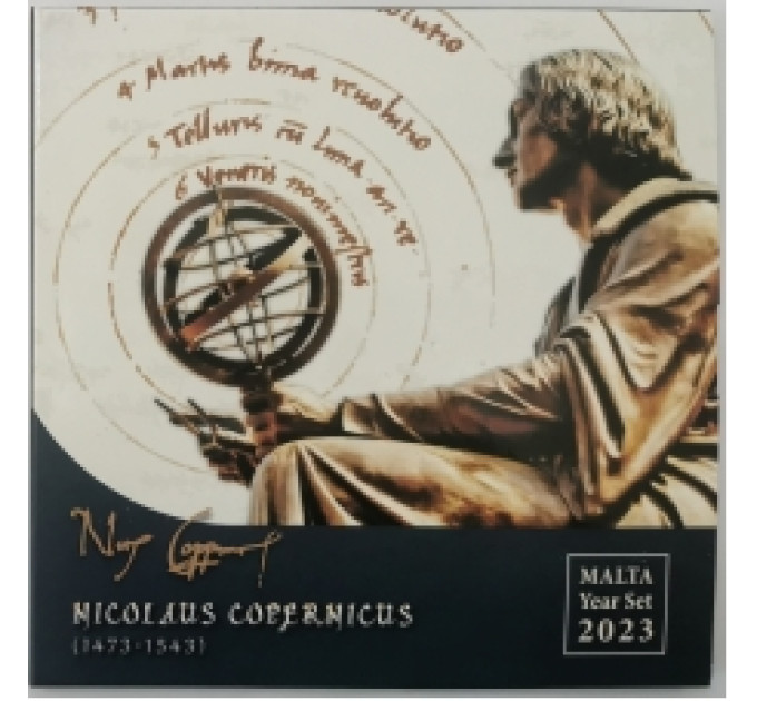 Malte coffret euro BU 2023 - Nicolas Copernic