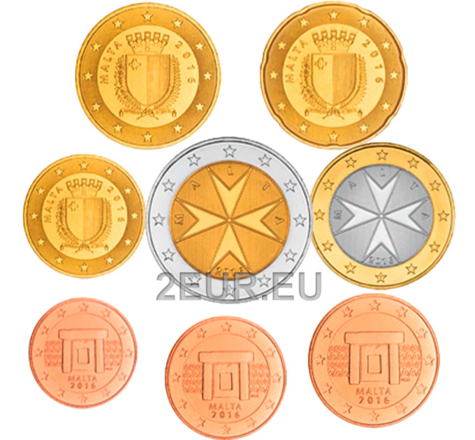 Malte Coffret Euro UNC 2016 