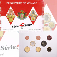 Monaco BU set 2009 - Ensemble de pièces en euros