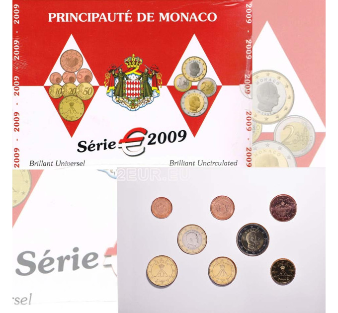Monaco BU set 2009 - Ensemble de pièces en euros