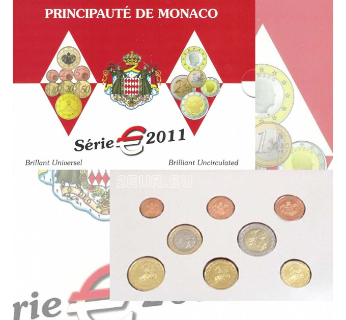 Monaco BU set 2011 - Ensemble de pièces en euros