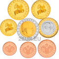 Monaco UNC set 2001 - Ensemble de pièces en euros