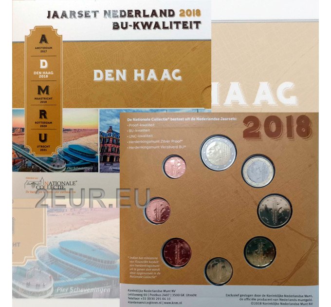 Pays-Bas Coffret euro BU 2018 - La Haye