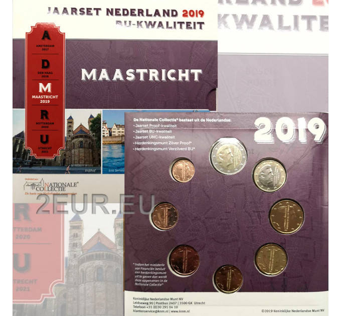 Pays-Bas Coffret euro BU 2019 - Maastricht
