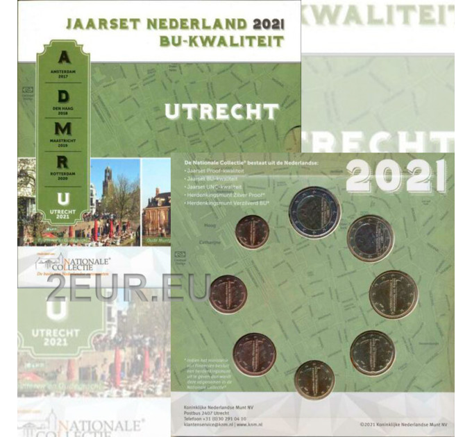 Pays-Bas Coffret euro BU 2021 - Utrecht