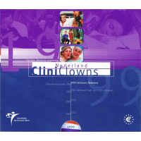 Pays-Bas Coffret euro BU 1999 - Les clowns de la clinique