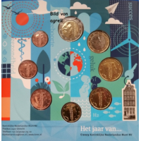 Pays-Bas Coffret euro BU 2023 - Éléments - Eau