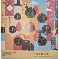 Pays-Bas Coffret euro BU 2025 - Éléments - Feu
