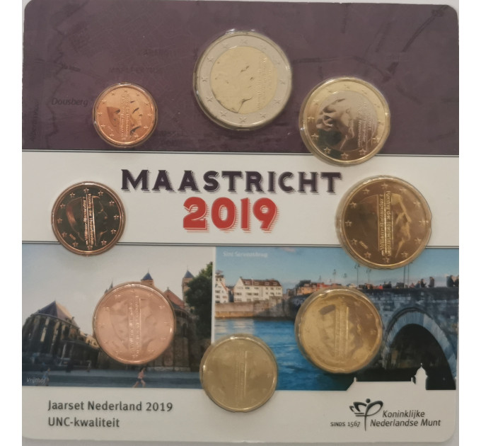 Pays-Bas Coffret Euros UNC 2019