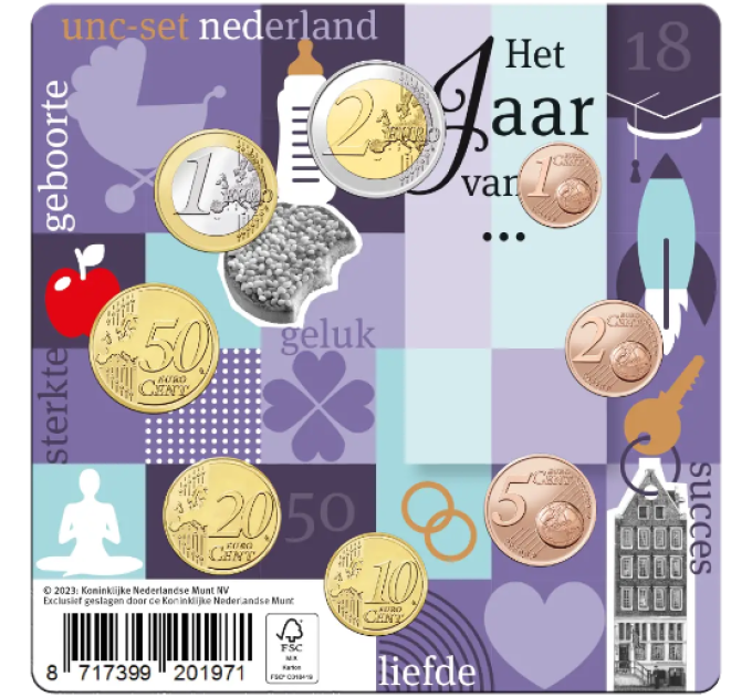 Pays-Bas Coffret Euros UNC 2024