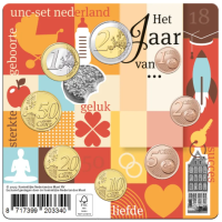 Pays-Bas Coffret Euros UNC 2025