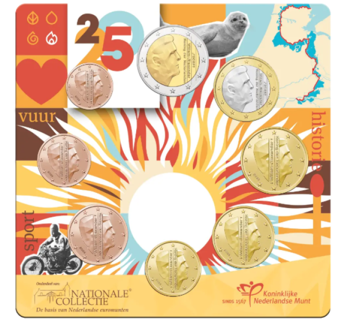 Pays-Bas Coffret Euros UNC 2025