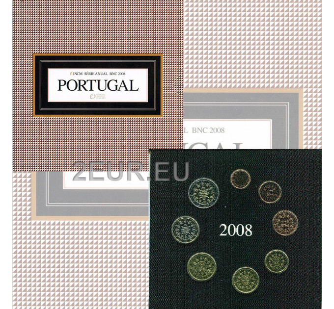 Portugal 2008 - Coffret euro BU 