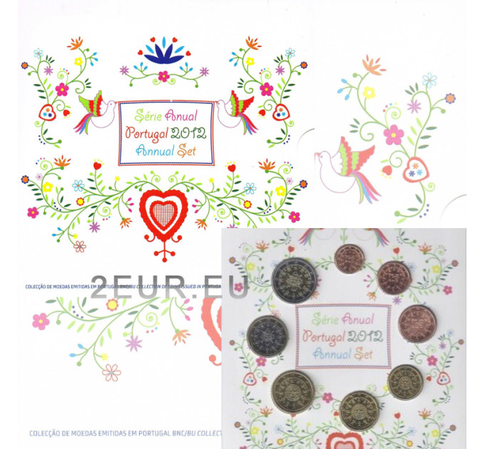 Portugal 2012 - Coffret euro BU 
