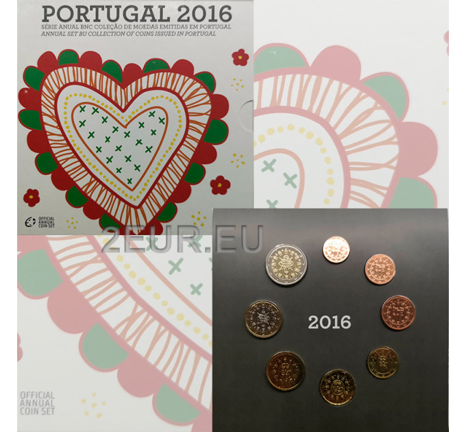 Portugal 2016 - Coffret euro BU 