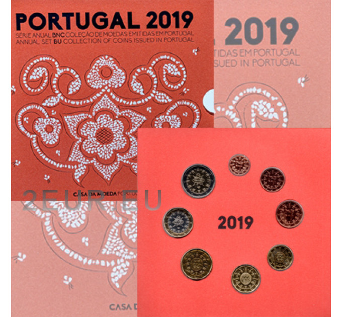 Portugal 2019 - Coffret euro BU 