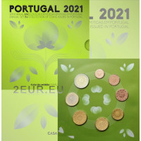 Portugal 2021 - Coffret euro BU 