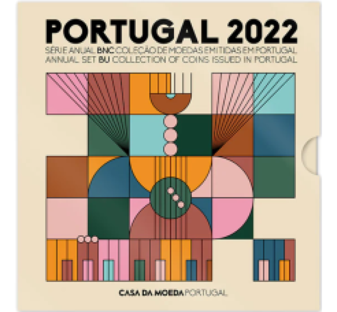 Portugal 2022 - Coffret euro BU 