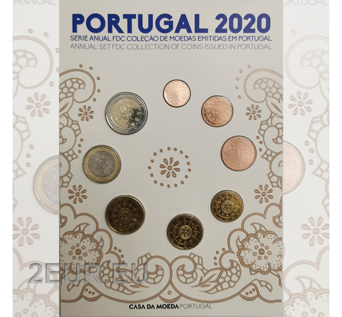 Portugal 2020 - Coffret euro FDC