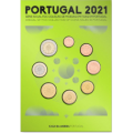 Portugal 2021 - Coffret euro FDC