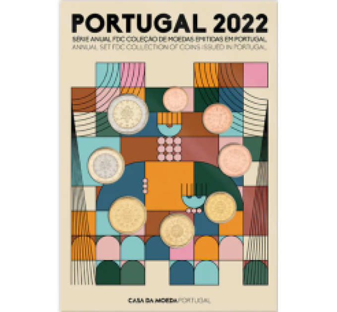 Portugal 2022 - Coffret euro FDC