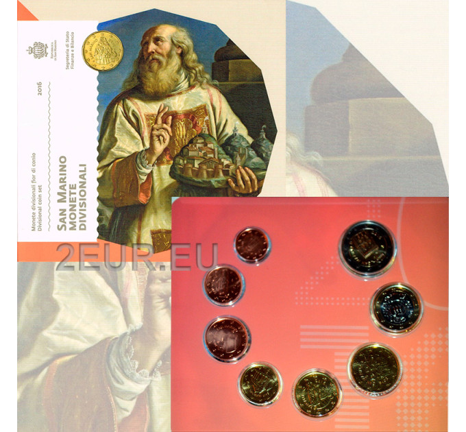 Saint Marin Coffret Euro BU 2016