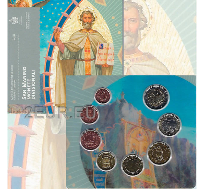 Saint Marin Coffret Euro BU 2018