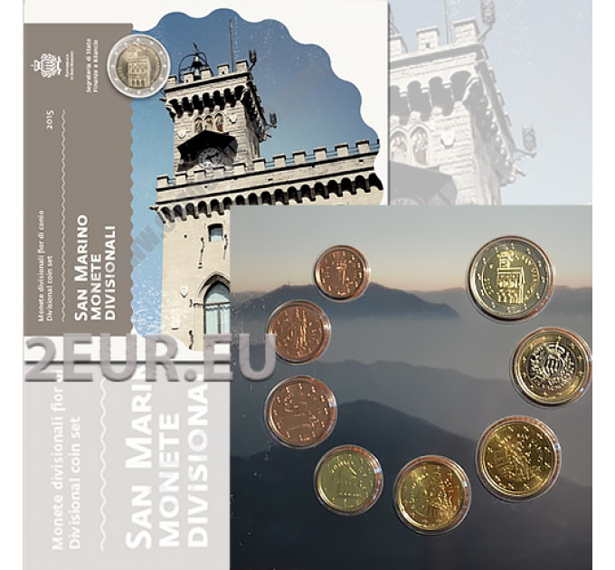 Saint Marin Coffret Euro BU 2015