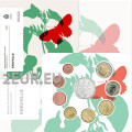 Saint Marin Coffret Euro BU + Pièce de 5 euros en argent 2024