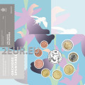 Saint Marin Coffret Euro BU + Pièce de 5 euros en argent 2025