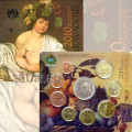 Saint Marin Coffret Euro BU + Pièce de 5 euros en argent 2010