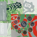 Saint Marin Coffret Euro BU + Pièce de 5 euros en argent 2018
