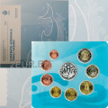 Saint Marin Coffret Euro BU + Pièce de 5 euros en argent 2020