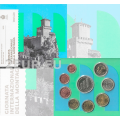 Saint Marin Coffret Euro BU + Pièce de 5 euros en argent 2022
