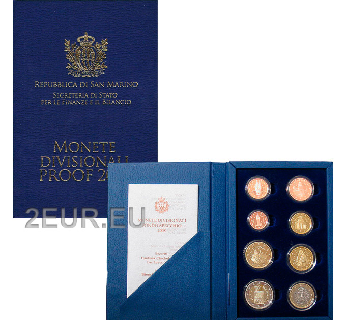Saint Marin Coffret Euro BE 2008