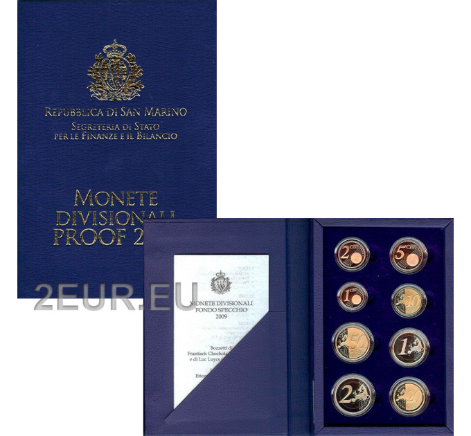 Saint Marin Coffret Euro BE 2009