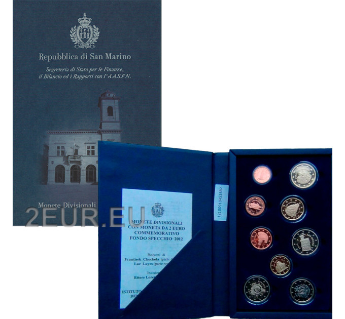 Saint Marin Coffret Euro BE 2012