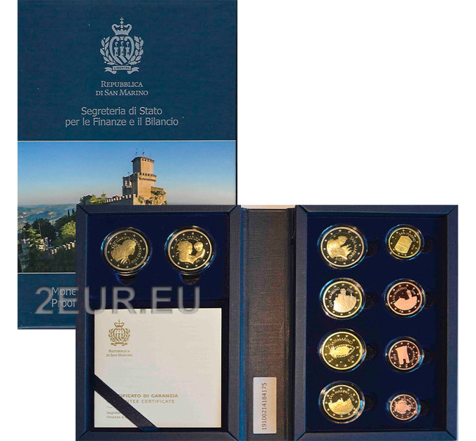 Saint Marin Coffret Euro BE 2019