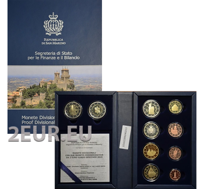 Saint Marin Coffret Euro BE 2015