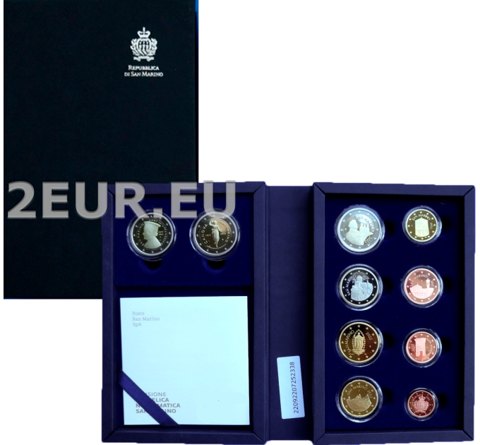 Saint Marin Coffret Euro BE 2022 
