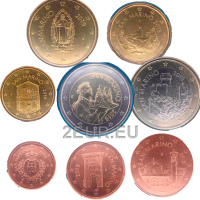 Saint Marin Coffret Euro UNC MIX 2017 - 2020