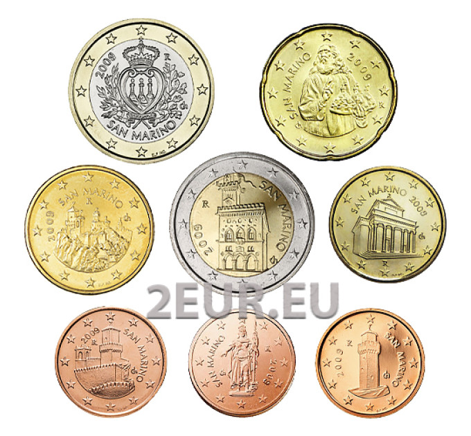 Saint Marin Coffret Euro UNC 2009