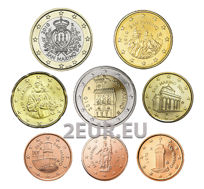 Saint Marin Coffret Euro UNC 2010