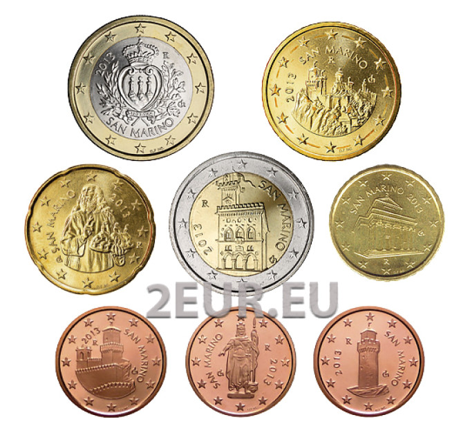 Saint Marin Coffret Euro UNC 2013