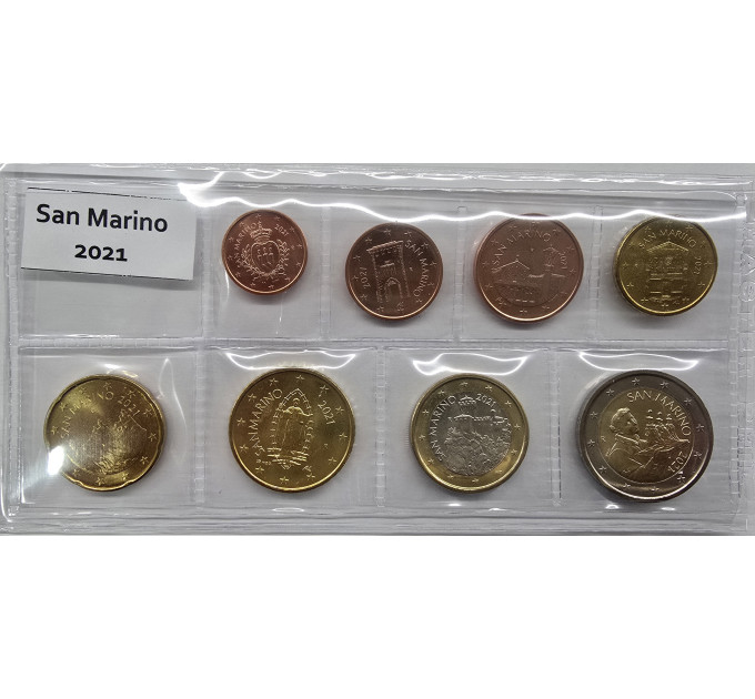 Saint Marin Coffret Euro UNC 2021