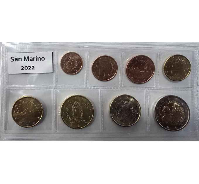 Saint Marin Coffret Euro UNC 2022