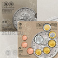 Slovaquie Coffret euro BU 2021 - 100 ans de la première monnaie
